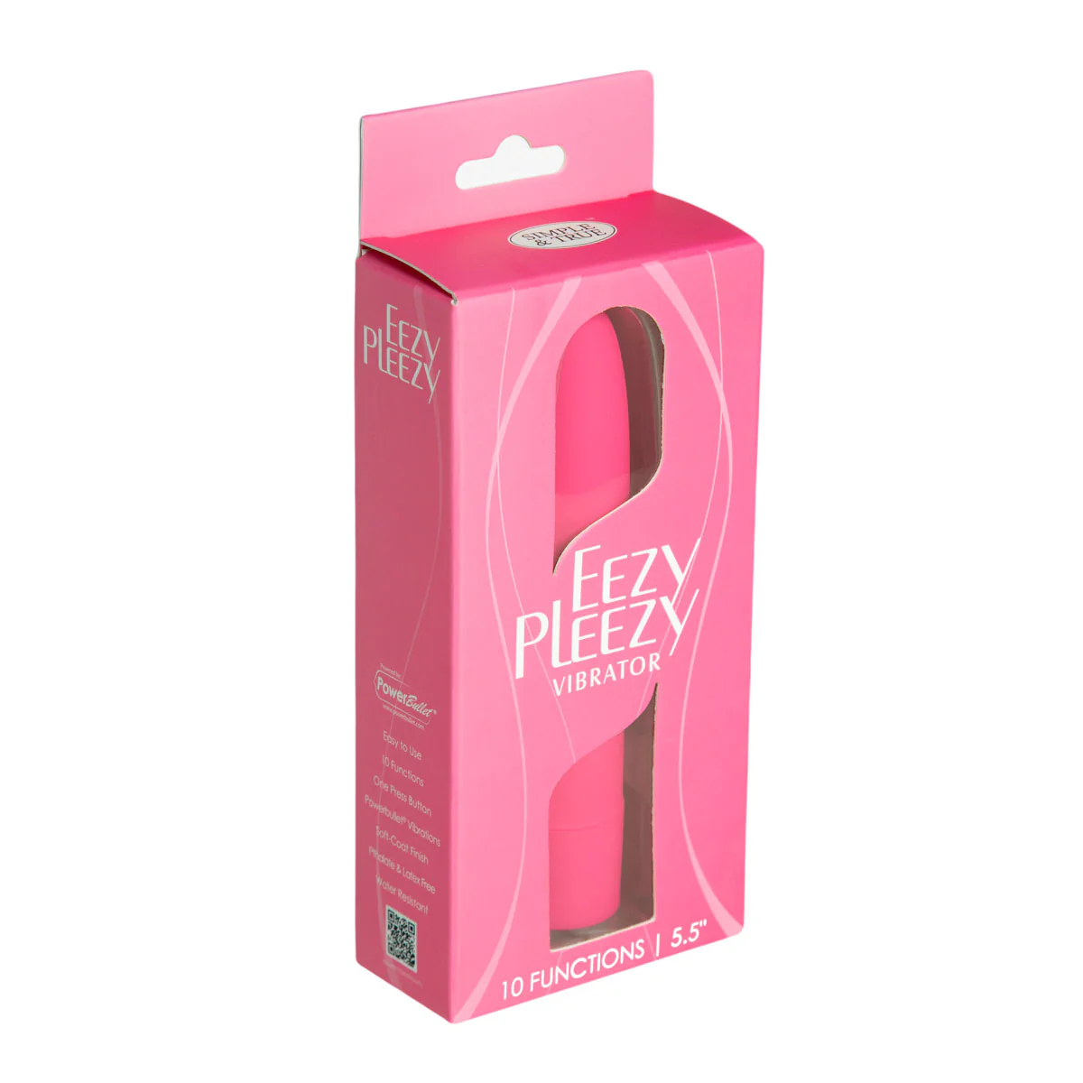 Eezy Pleezy – 5.5" Classic Vibrator – Pink