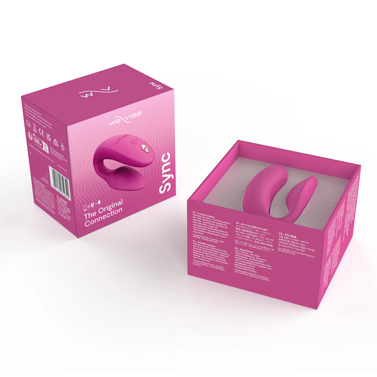 We-Vibe® - Sync Wearable Couples’ Vibrator 2nd  Generation - Rose
