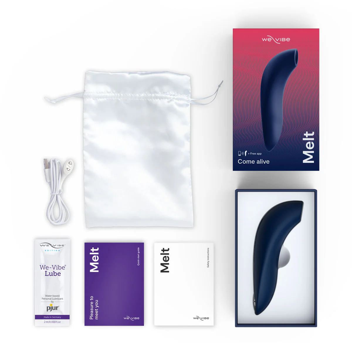 We-Vibe Melt - Clitoral Stimulator – Midnight Blue
