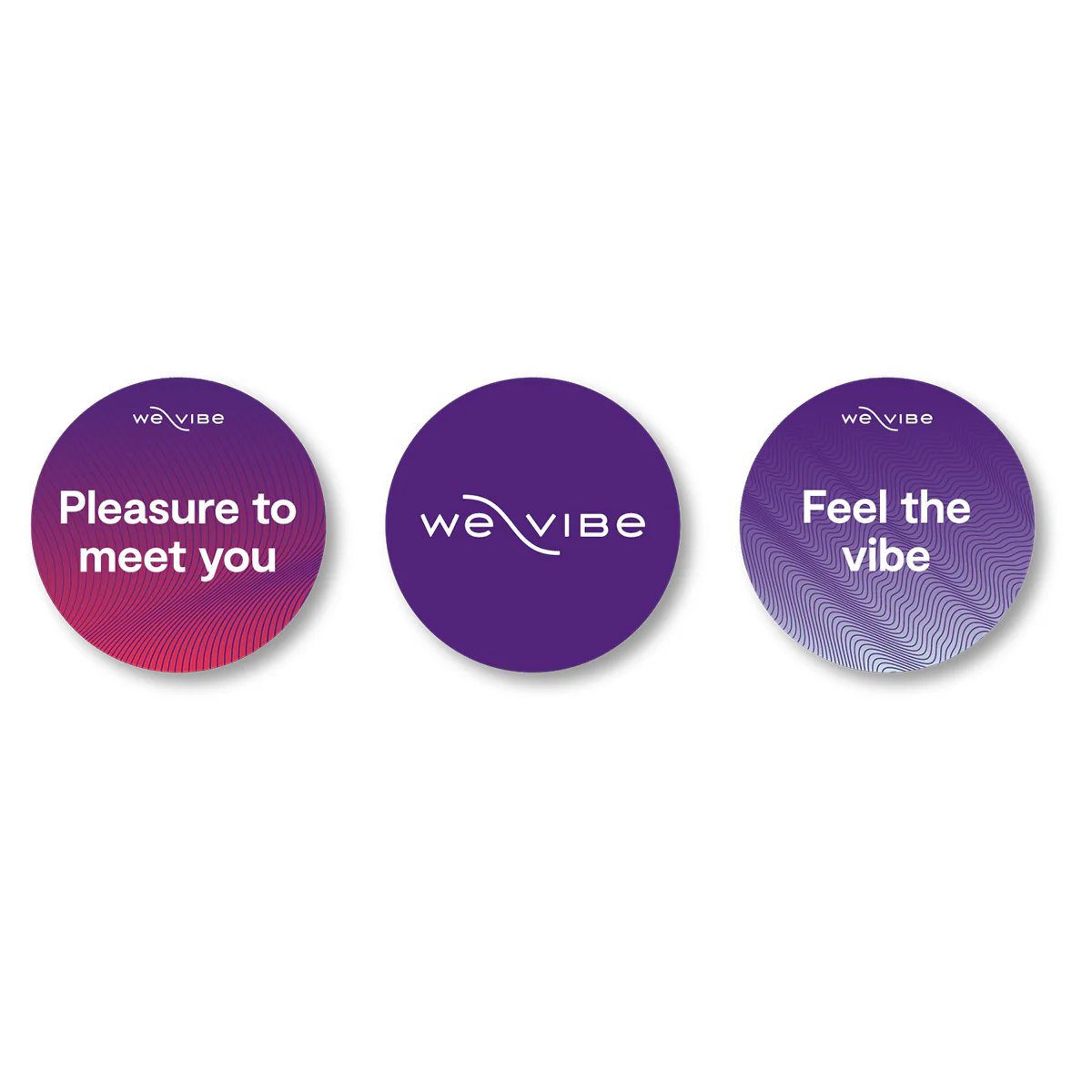 We-Vibe Brand Rebrush Floor Decals (3pk)