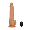 Naked Addiction 9” Thrusting Dong with Remote - Caramel - 88425