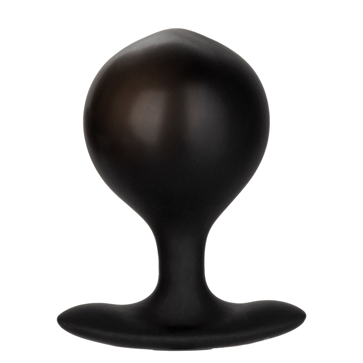 CalExotics Weighted Silicone Inflatable Plug - Black