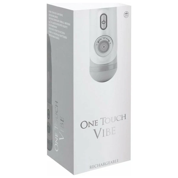 One Touch Rechargeable Rabbit Vibrator - Pink