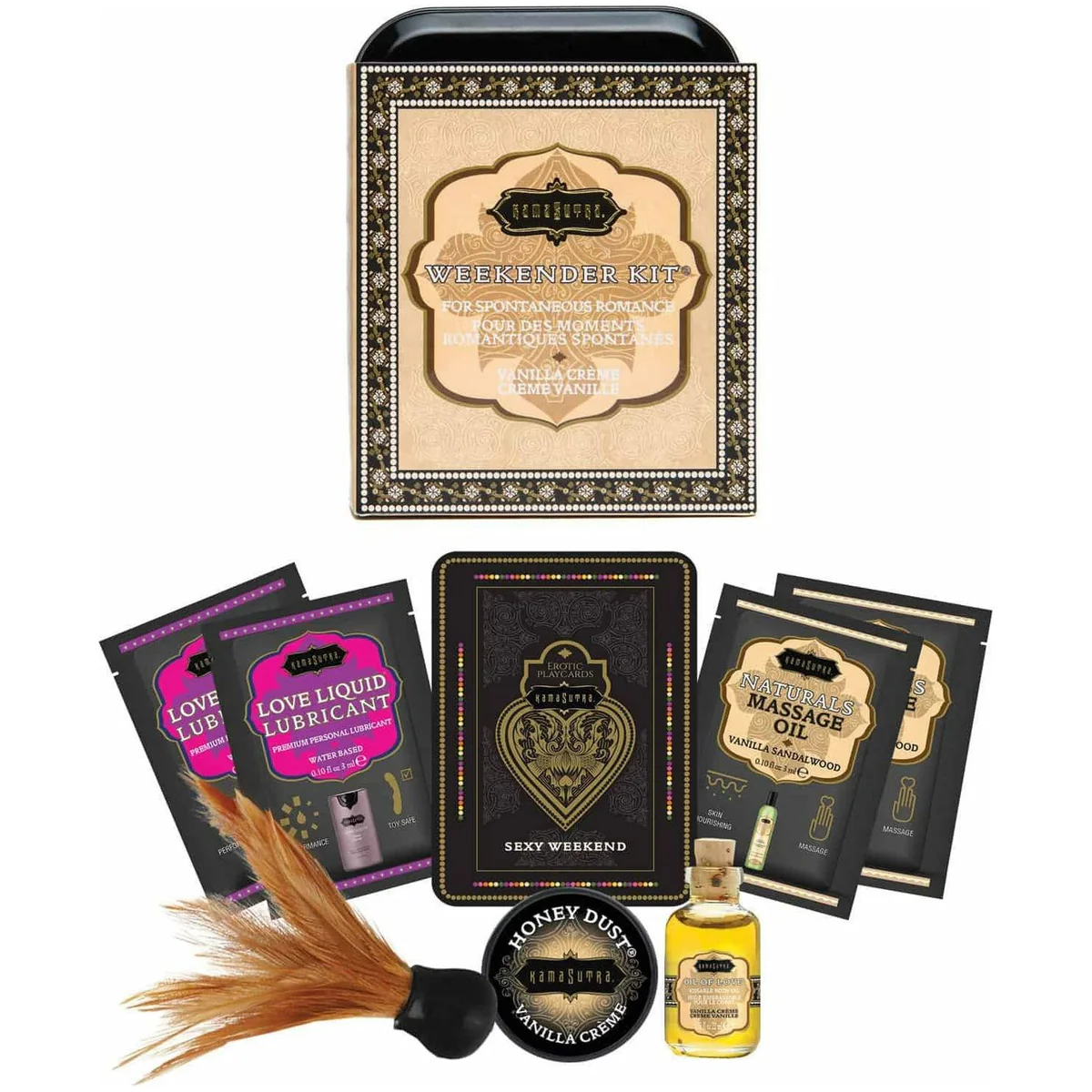 Kama Sutra Weekender Kit – Vanilla Creme 
