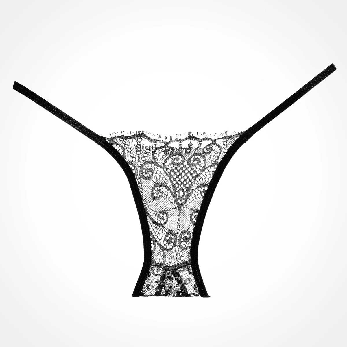 Allure Adore – Enchanted Belle Panty – One Size-Black