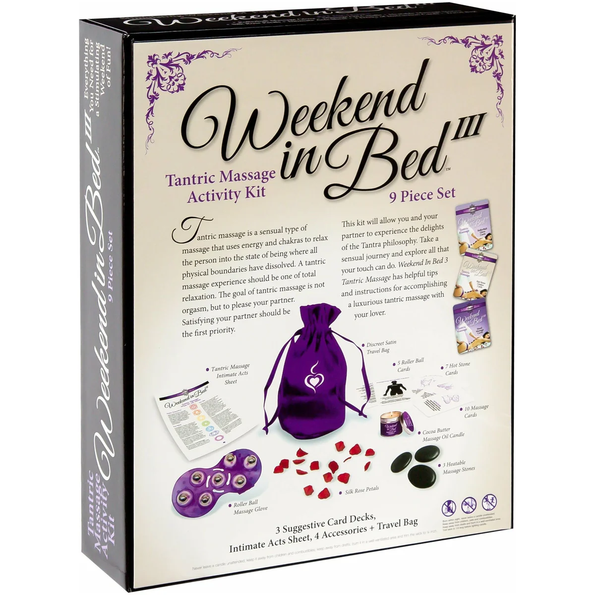Weekend in Bed - Tantric Massage Kit for Couples