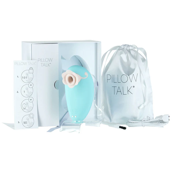 Pillow Talk Dreamy – Luxurious Clitoral Massager – Teal