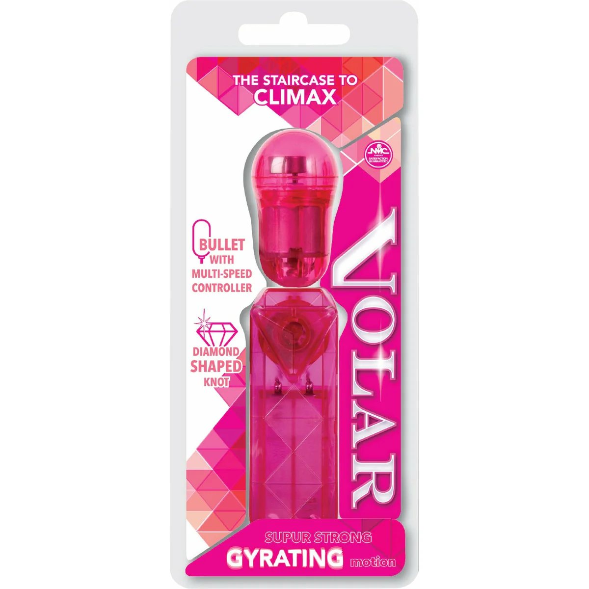 Volar Multi Speed Gyrating Bullet - Pink