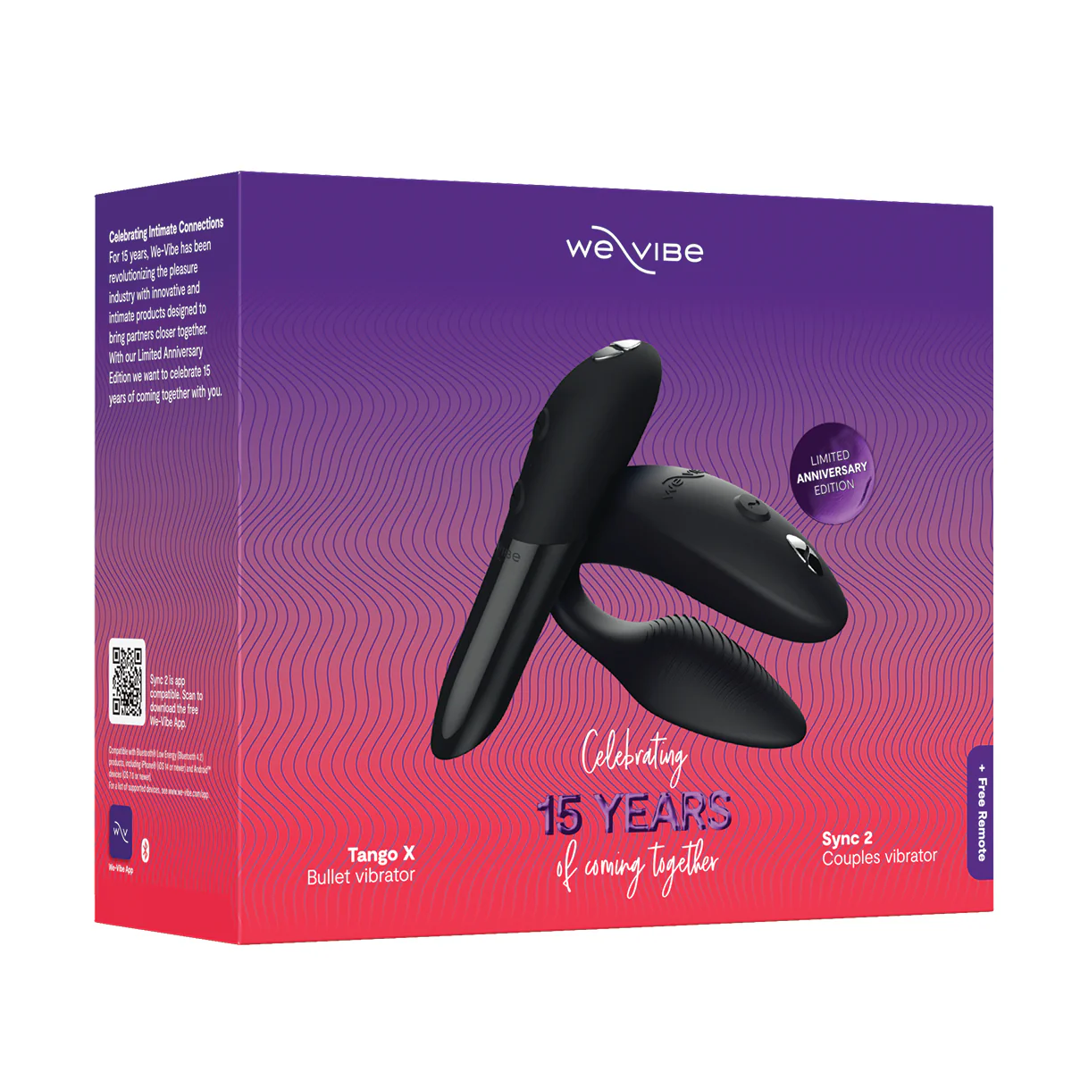 We-Vibe® – Limited Anniversary Edition – 15 Years of Coming Together