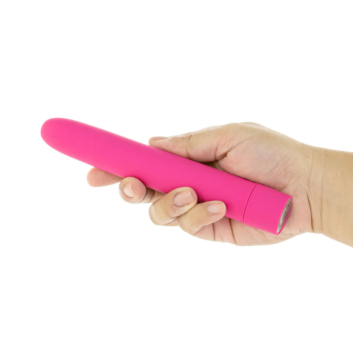 Pure Love® - 10 Function Classic 7 In. Smooth Vibrator – Pink