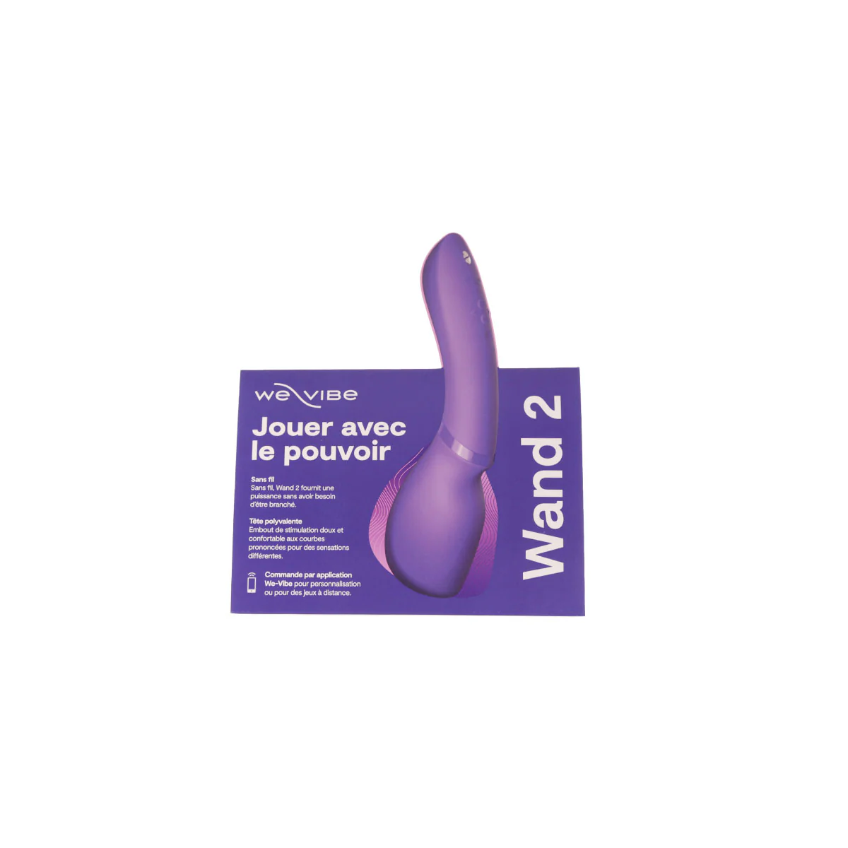 We-Vibe Wand 2 Merch Kit - French