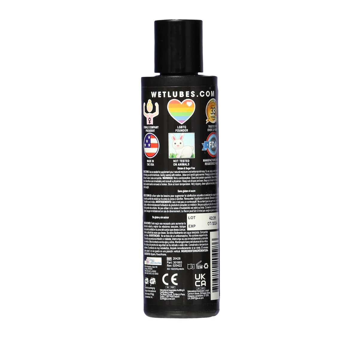 Wet Fun Flavours Lubricant - 4.1 oz - Tropical Explosion