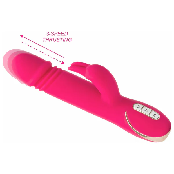 Vibe Couture Vibe Couture Rabbit Skater Rechargeable Vibrator - Pink