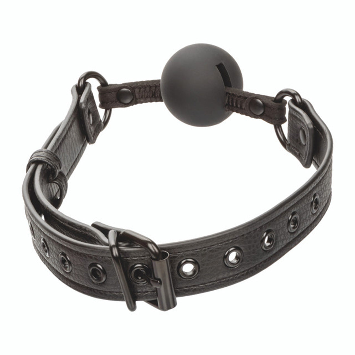 CaleXOtics Nocturnal Collection Ball Gag- Black