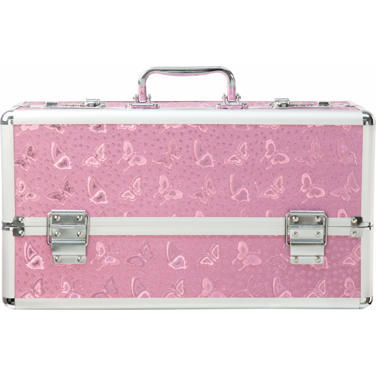PowerBullet Simple and True - Simple and True - Large Lockable Vibrator Case - Pink