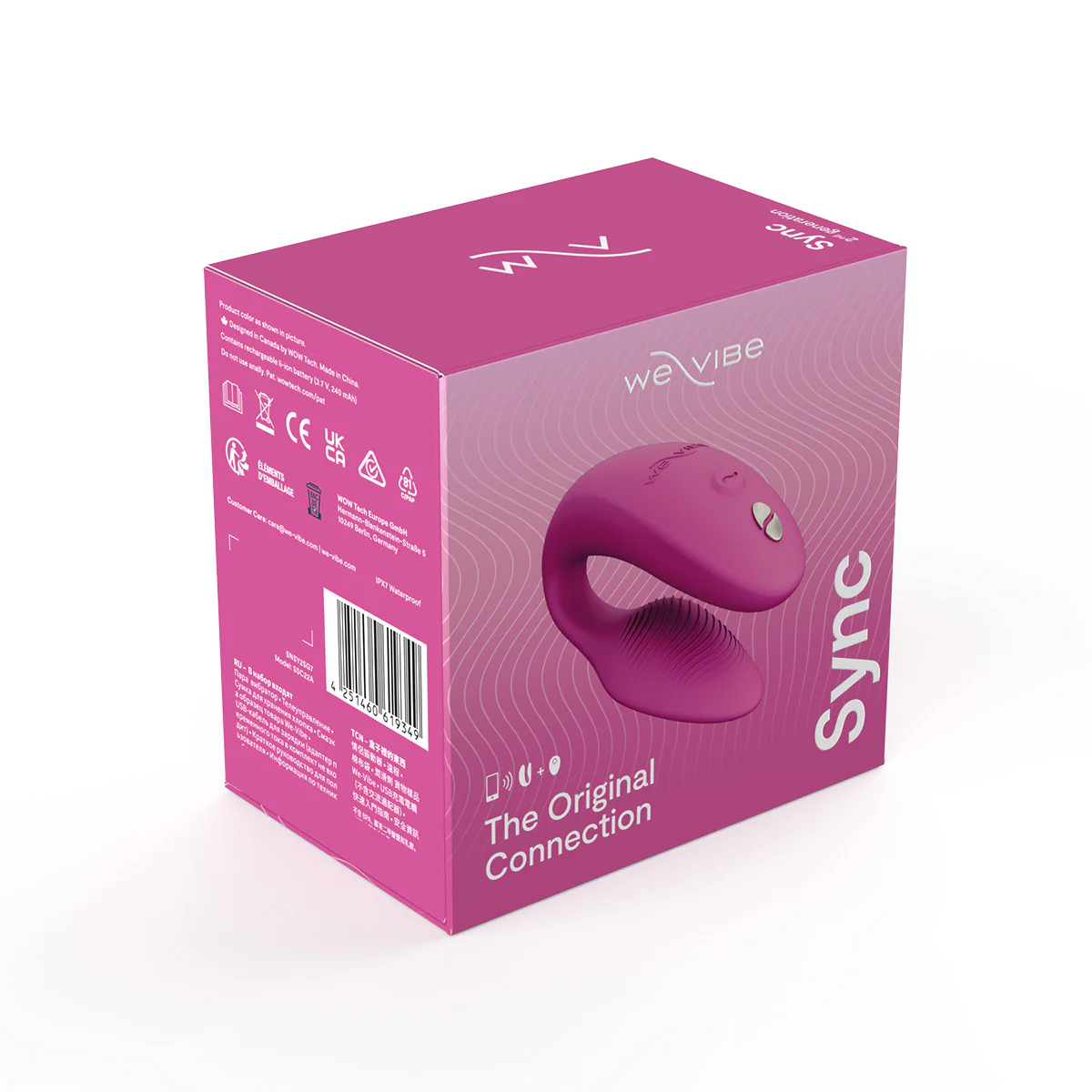 We-Vibe® - Sync Wearable Couples’ Vibrator 2nd  Generation - Rose