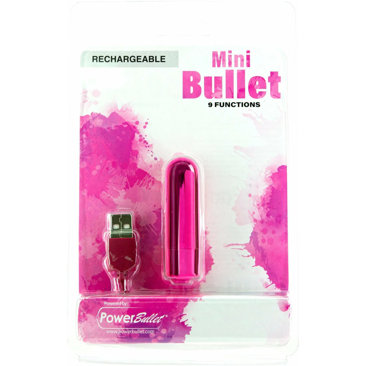PowerBullet Rechargeable Mini Power Bullet – Clamshell - Pink