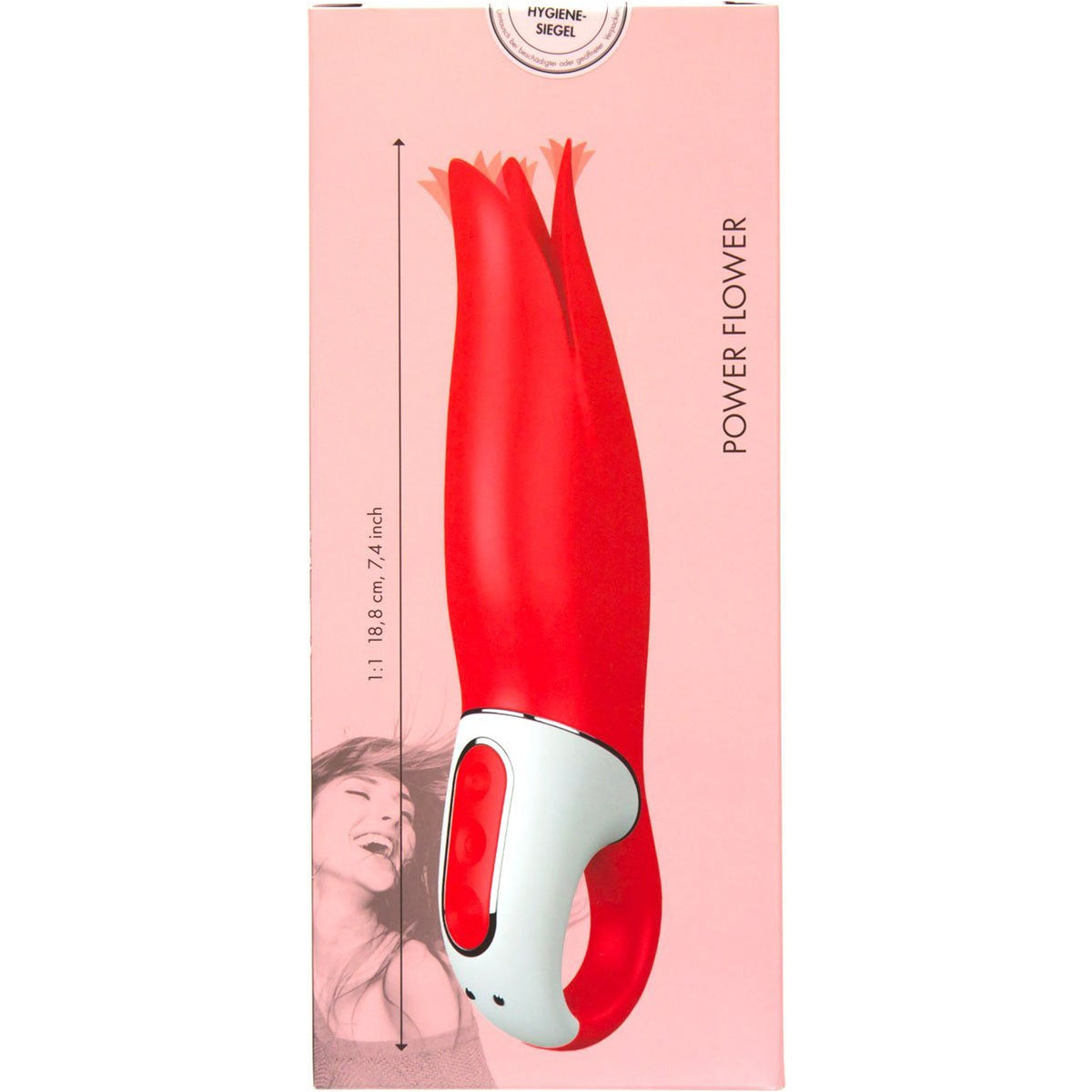 Satisfyer Flower Power Vibrator - Red