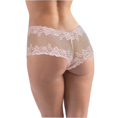Boy Leg Panty - Assorted White - Medium