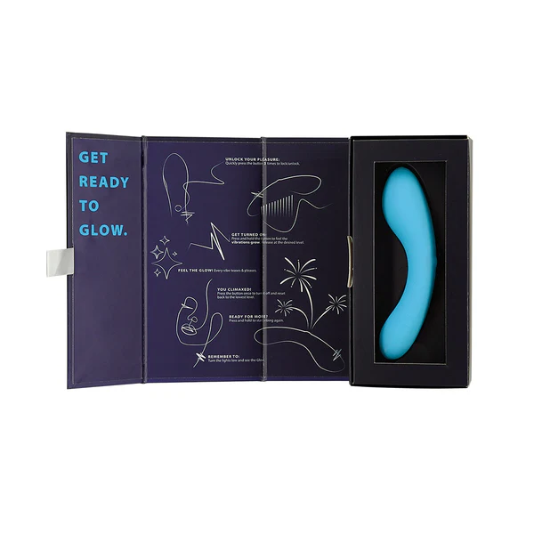Swan® - The Mini Swan® Wand - Glow in the Dark - Blue