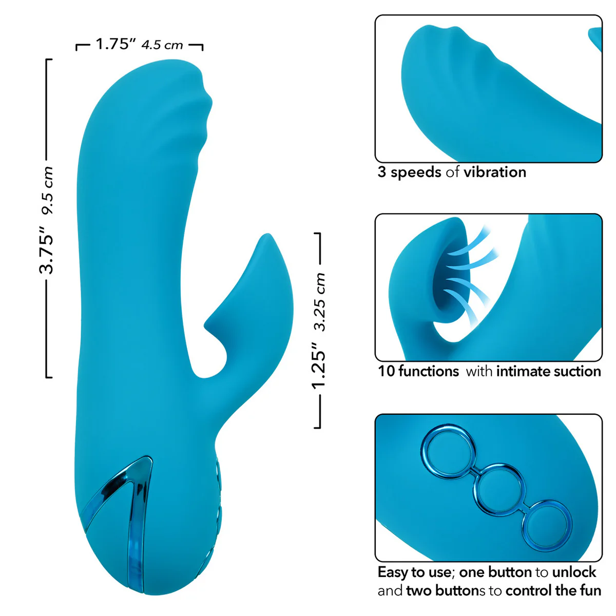 CaleXOtics California Dreaming Sunset Beach Seducer - Blue