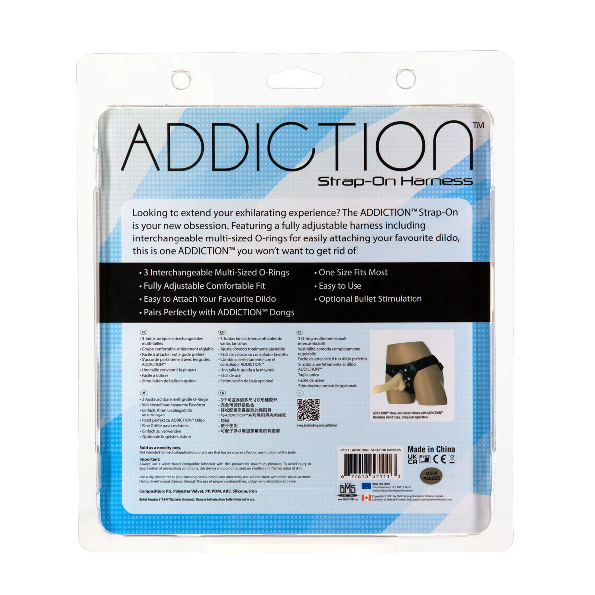 Addiction Strap-On Harness – One Size