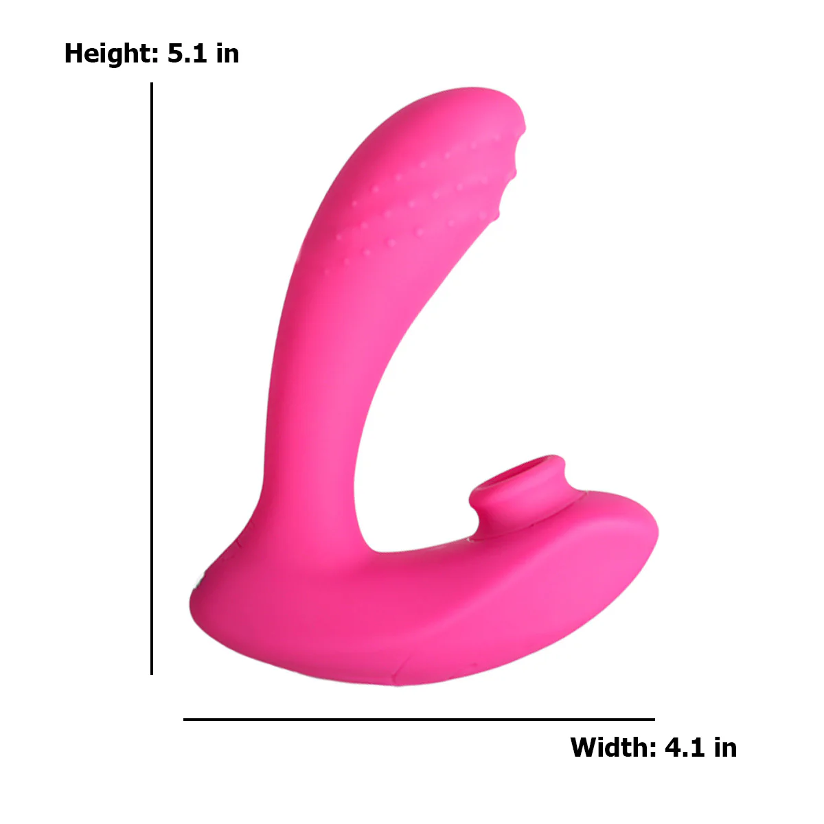 Lamode by Swan Vibrating & Airkiss Toy – Magenta