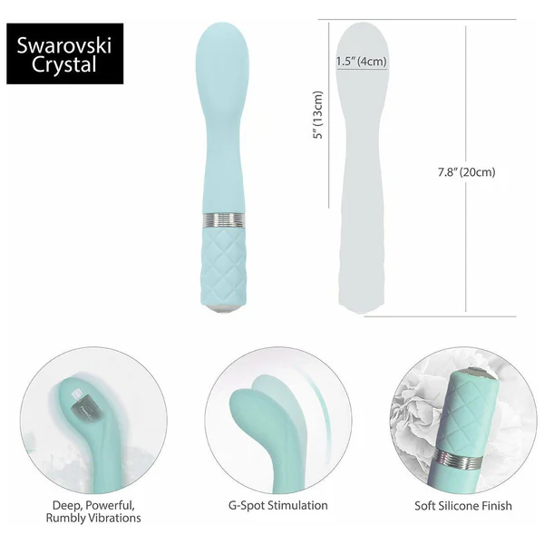 Pillow Talk Sassy - G-Spot Massager - Teal
