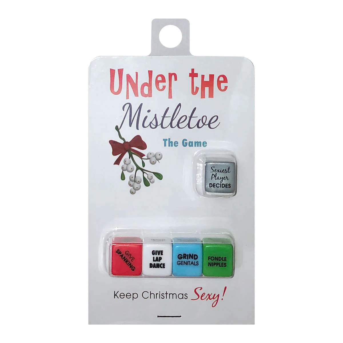 Under The Mistletoe The Game Dice