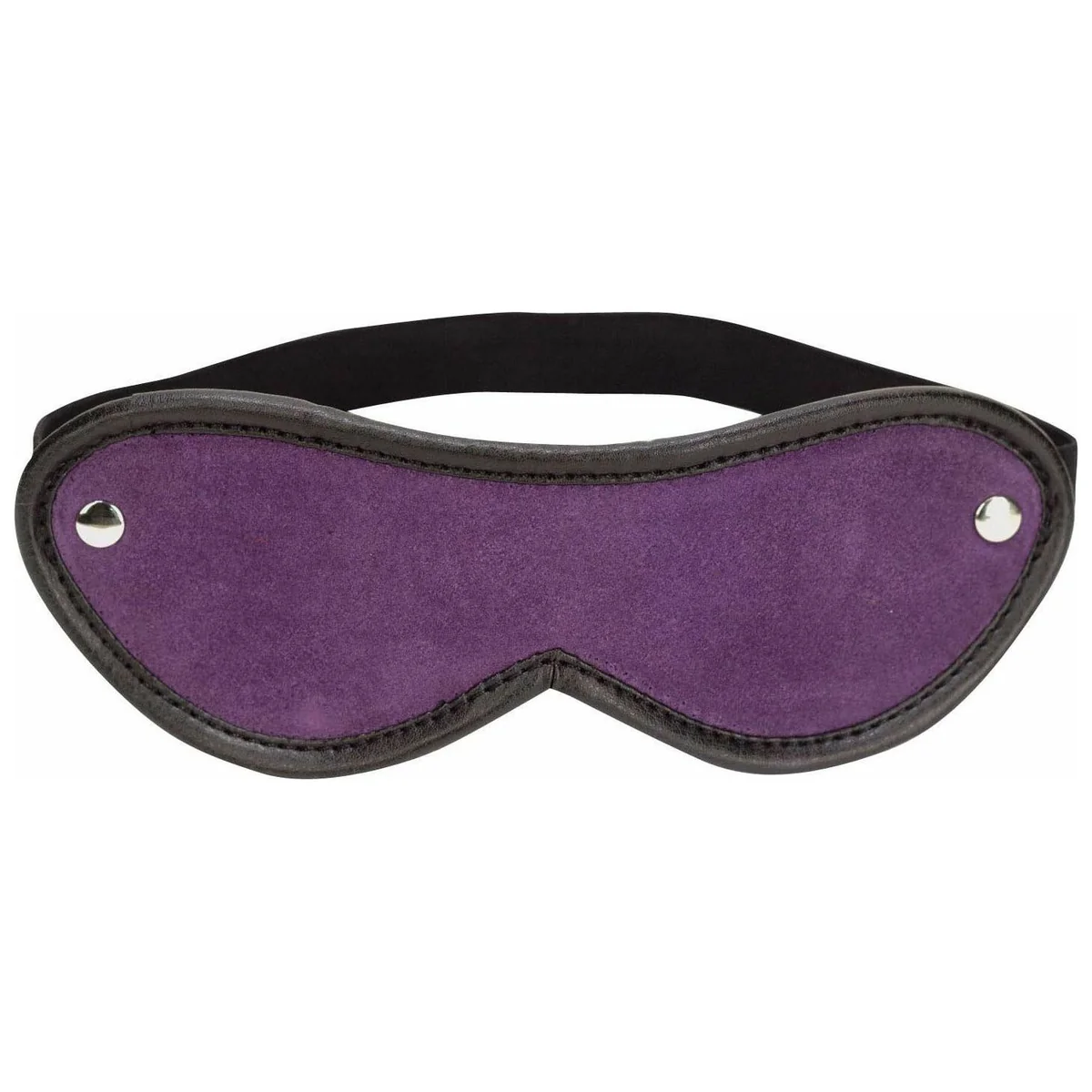 Punishment Purple Suede Bondage Mask