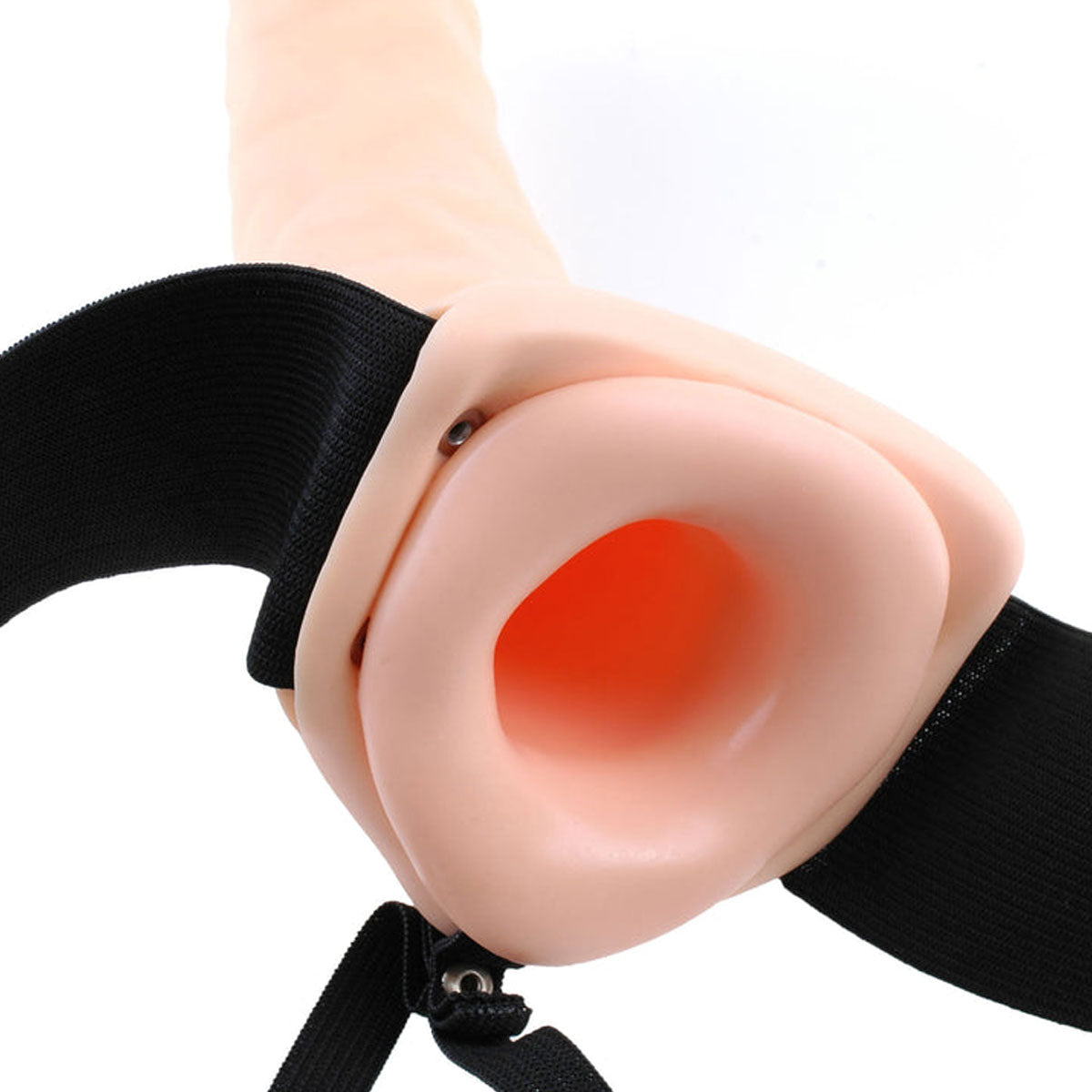 Pipedream Products - Fetish Fantasy Series - 8" Hollow Dildo & Strap-On