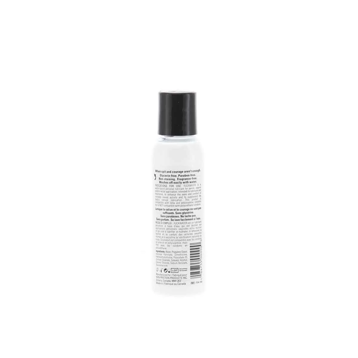 Fuck Water - White Water-Based Personal Lubricant - 2oz/60ml