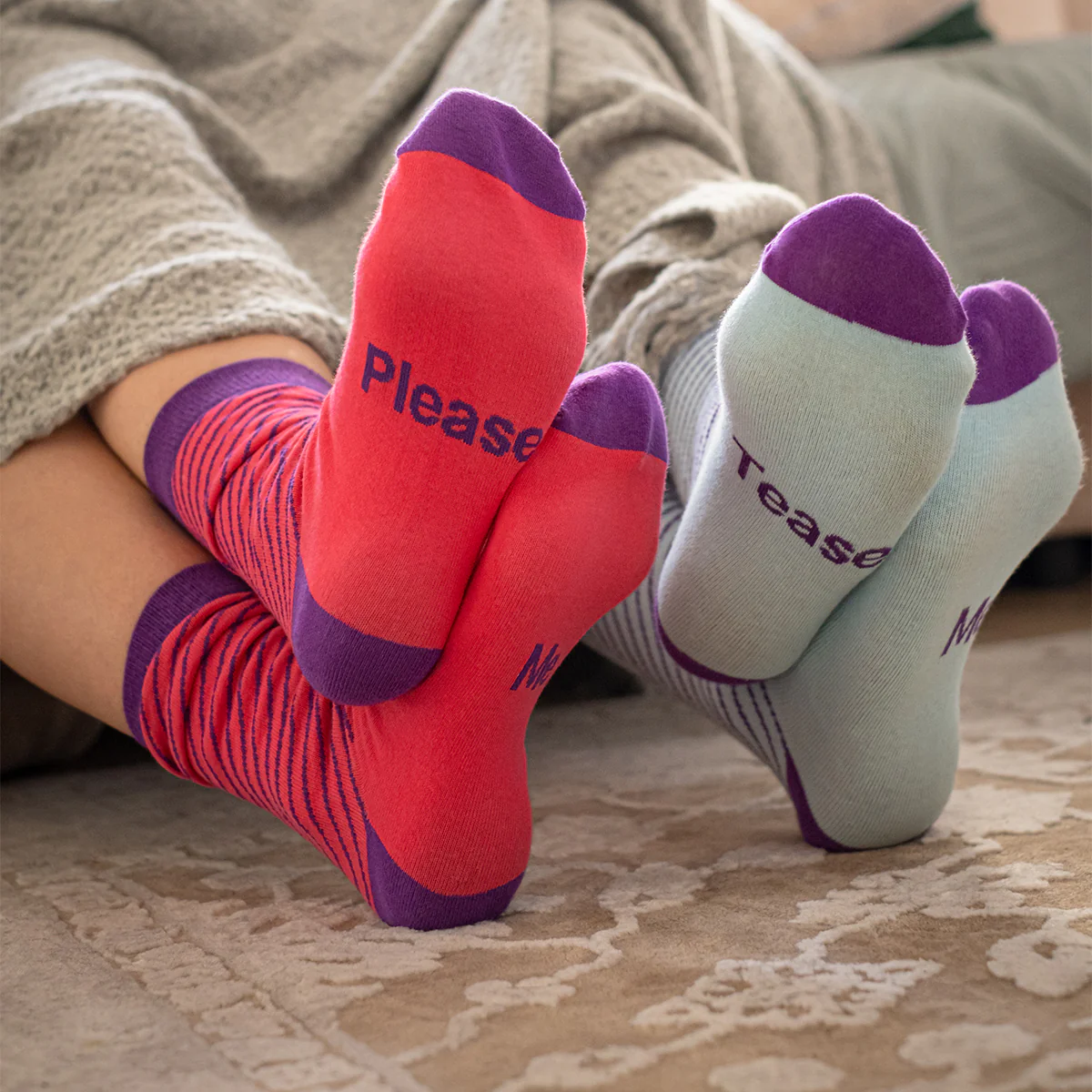 We-Vibe Hotter Sex Socks – 2 Pairs – O/S *Limited Quantities - While Supplies Last!