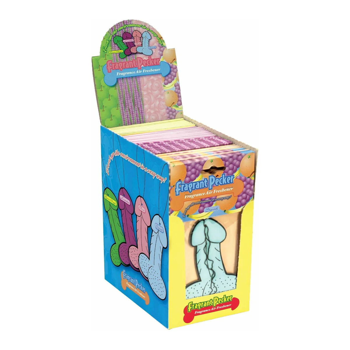 TYTF Pecker Paper Air Freshener Display of 48