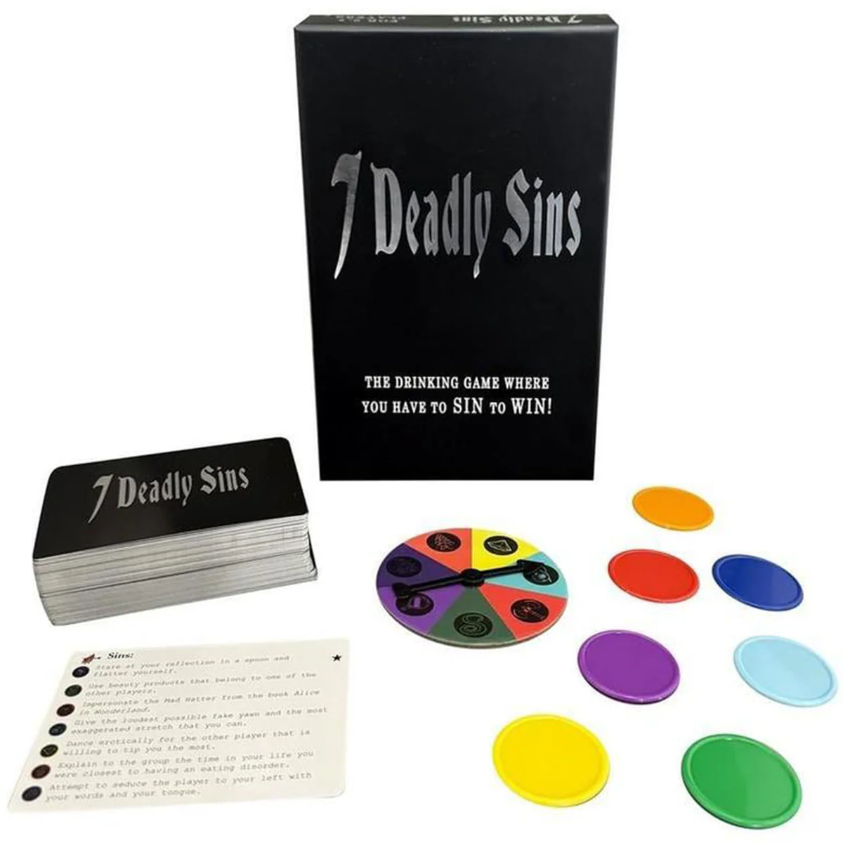 Kheper Games 7 Deadly Sins Drinking Game