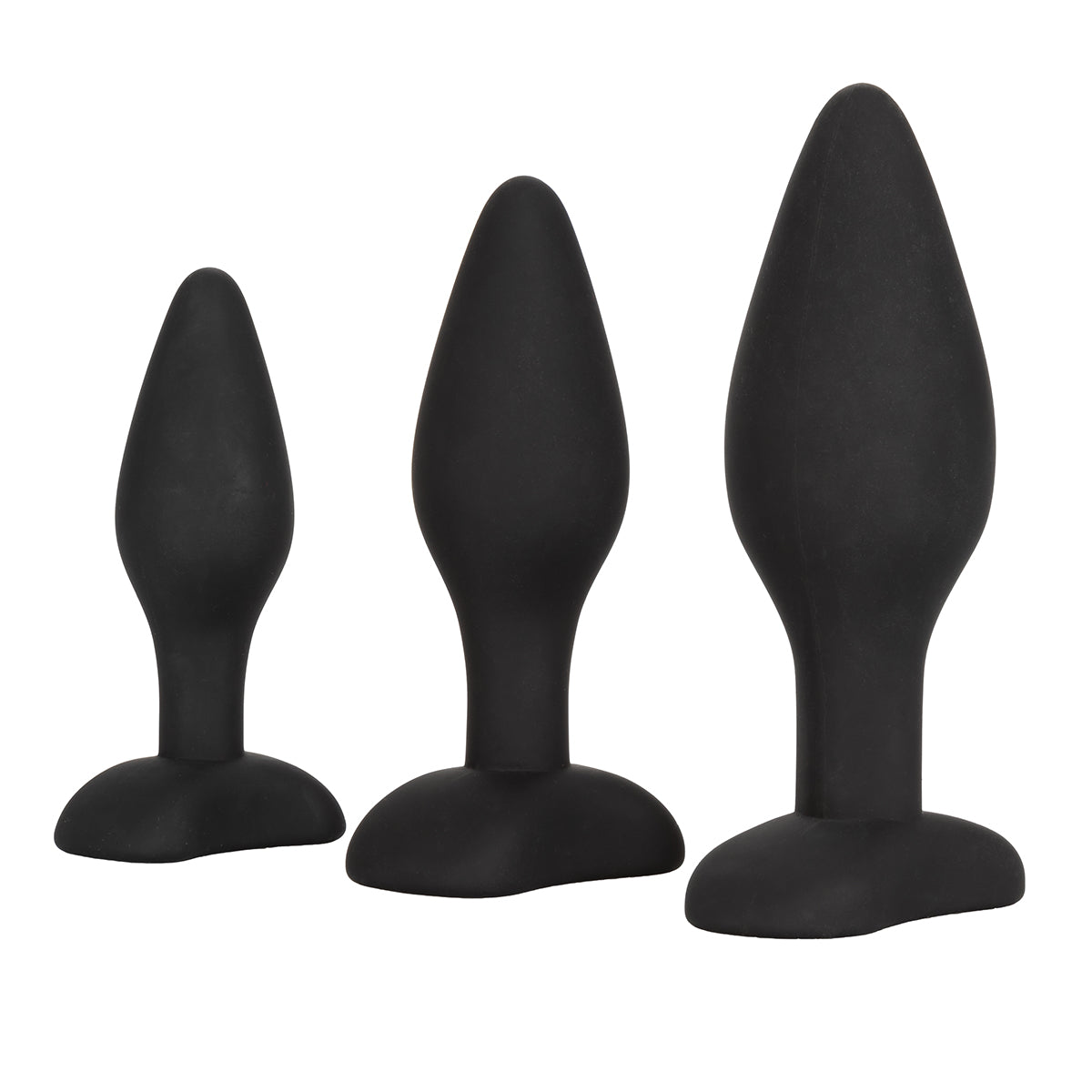 CalExotics Silicone Anal Exerciser Kit – Black