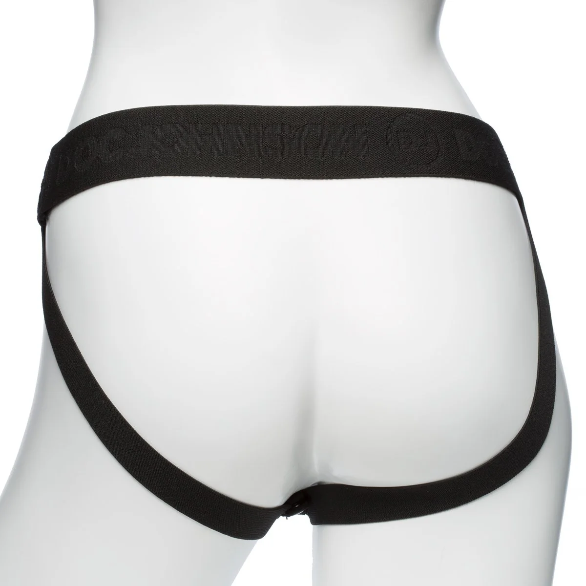 Doc Johnson Body Extensions – Be in Charge 2 Piece Strap-On Set with Vibrating Harness