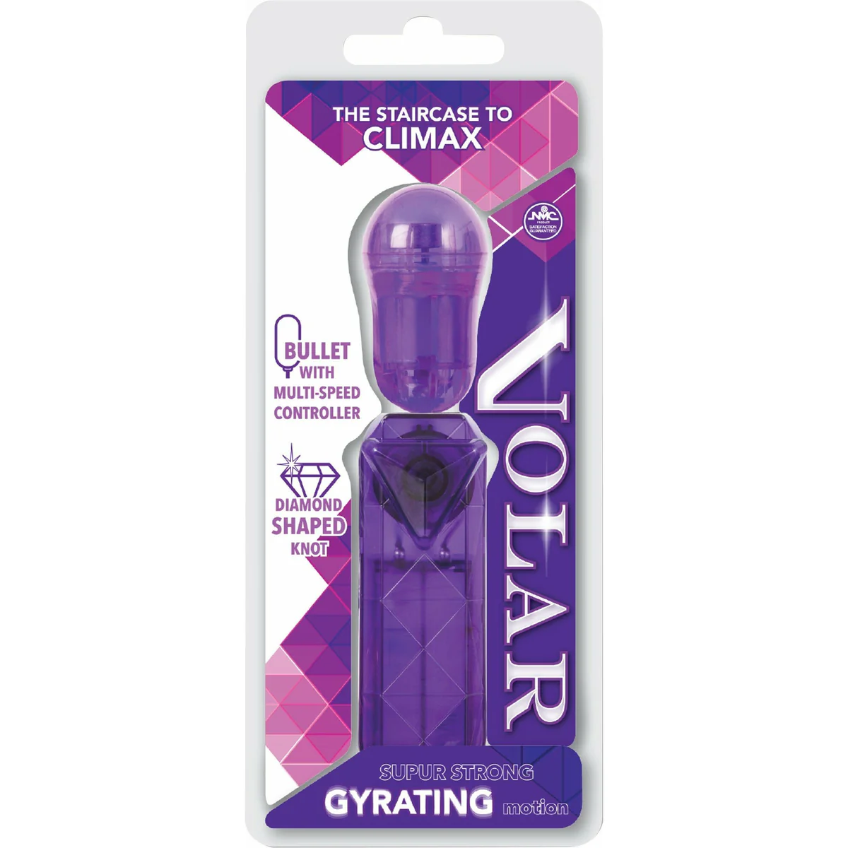 Volar Multi Speed Gyrating Bullet - Purple