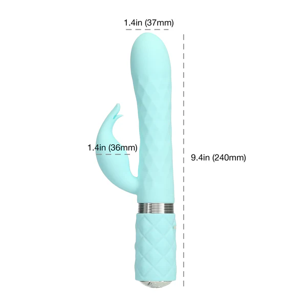 Pillow Talk Lively – Luxurious Dual-Motor Massager – Teal