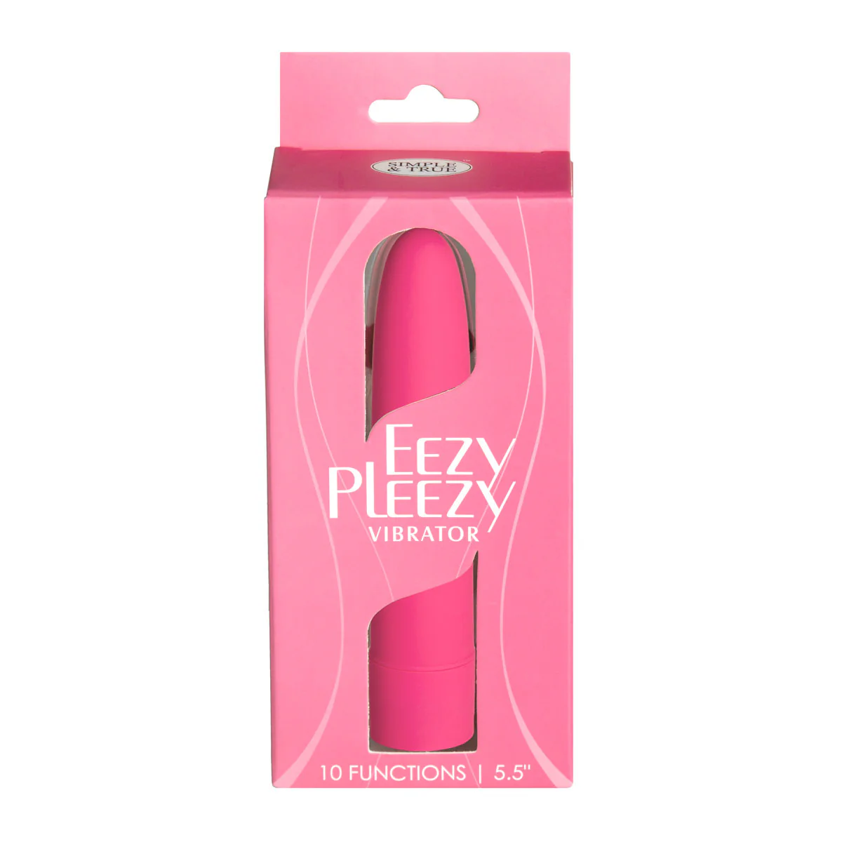 Eezy Pleezy – 5.5" Classic Vibrator – Pink