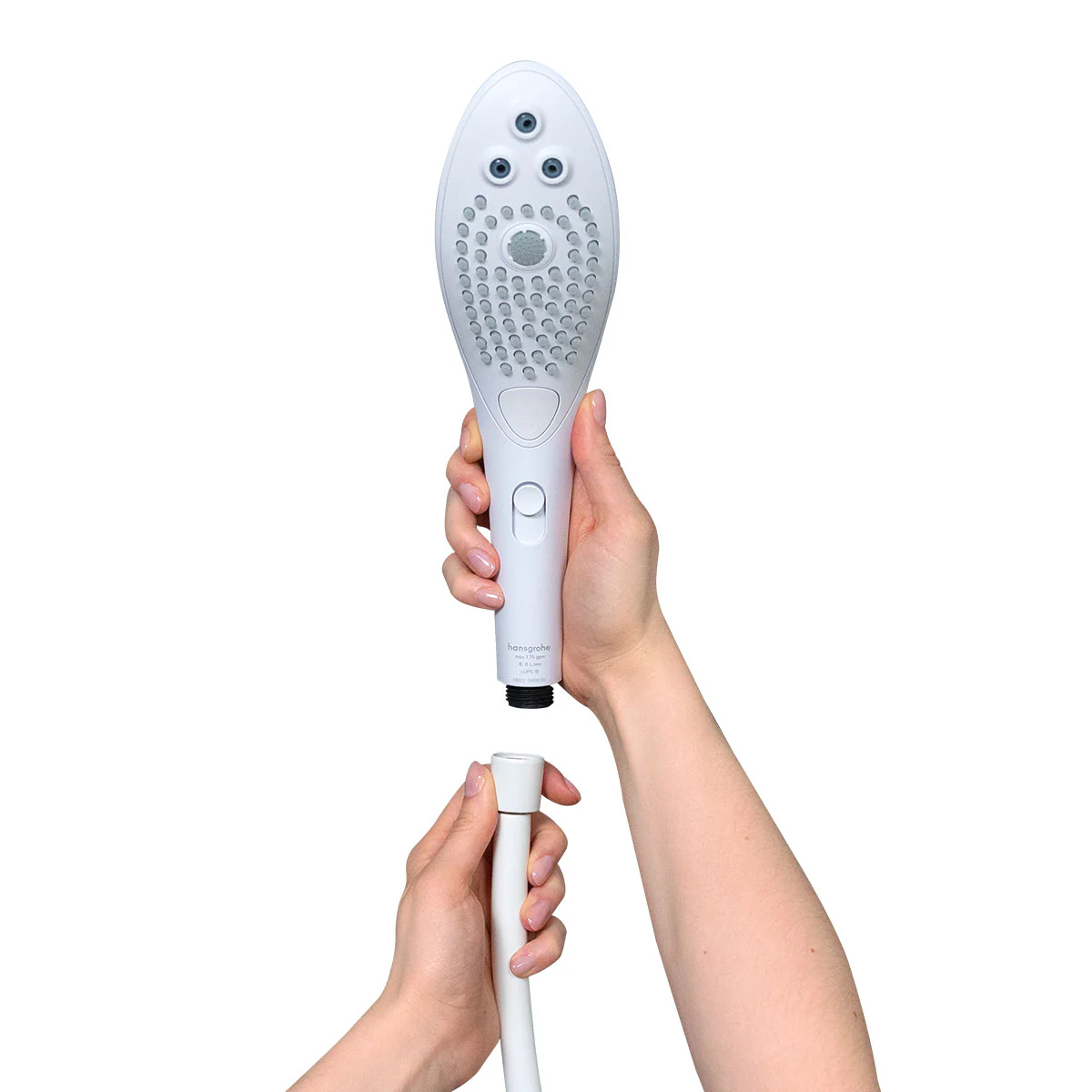 Womanizer® - Wave - Combined Shower Head & Water Massage Clitoral Stimulator - White