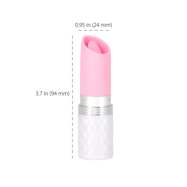 Pillow Talk® Lusty Luxurious Flickering Massager - Pink