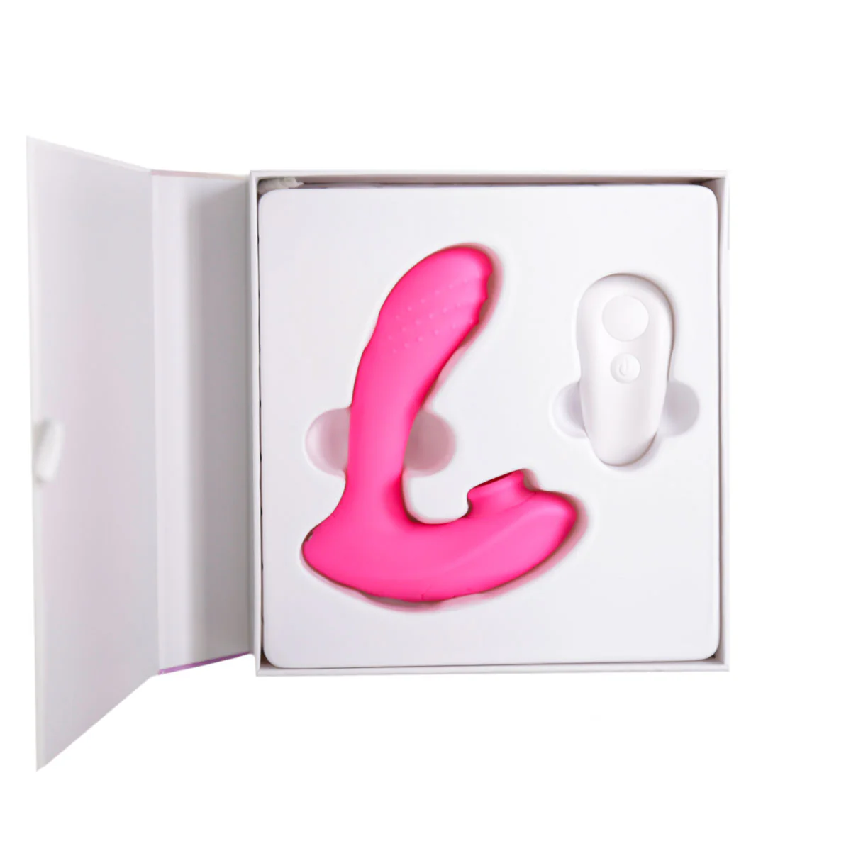 Lamode by Swan Vibrating & Airkiss Toy – Magenta