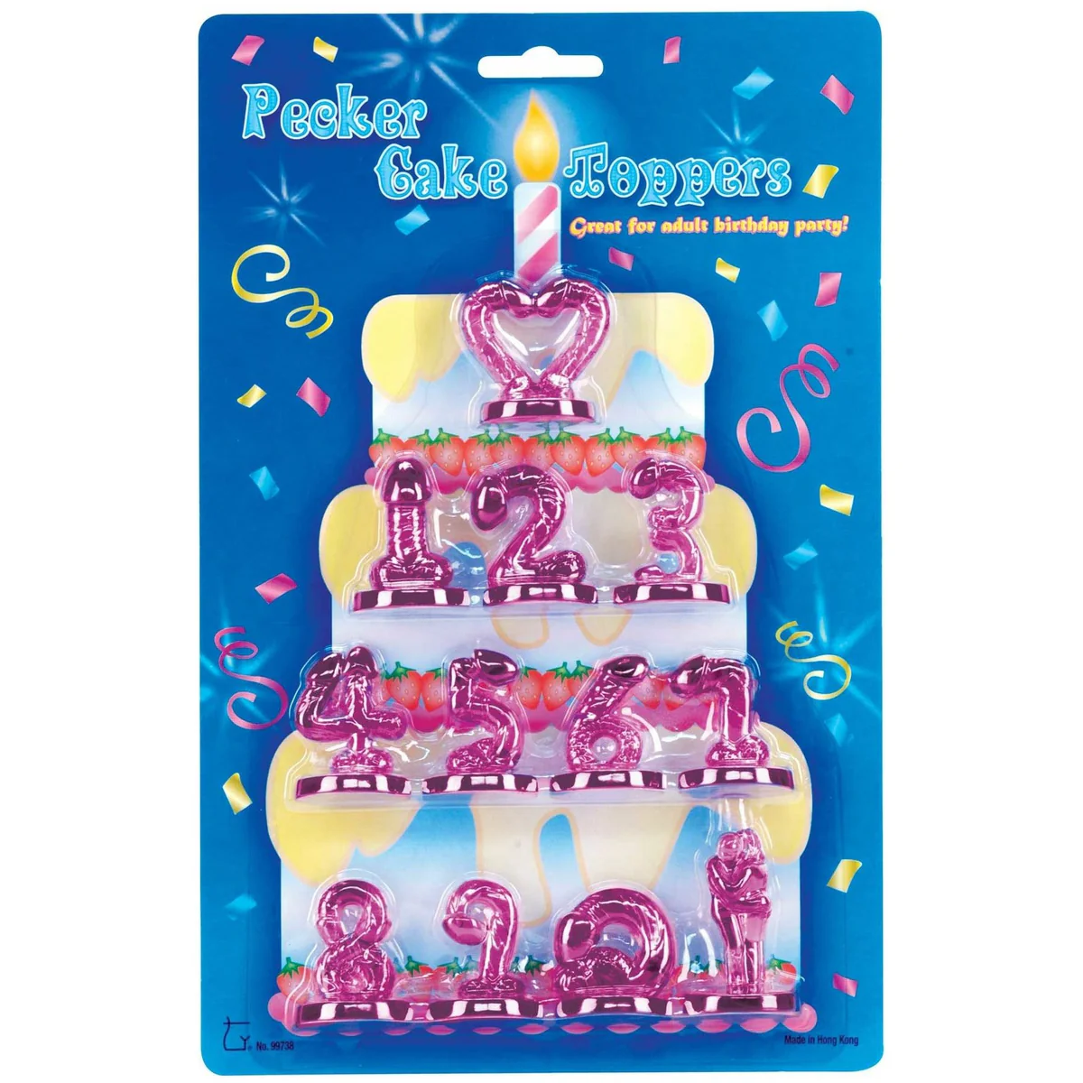 TYTF Pecker Cake Toppers
