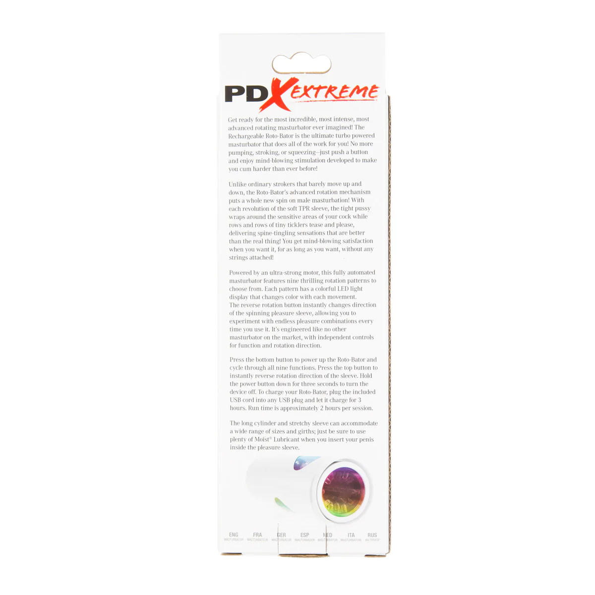 Pipedream Extreme Rechargeable Roto-Bator Pussy