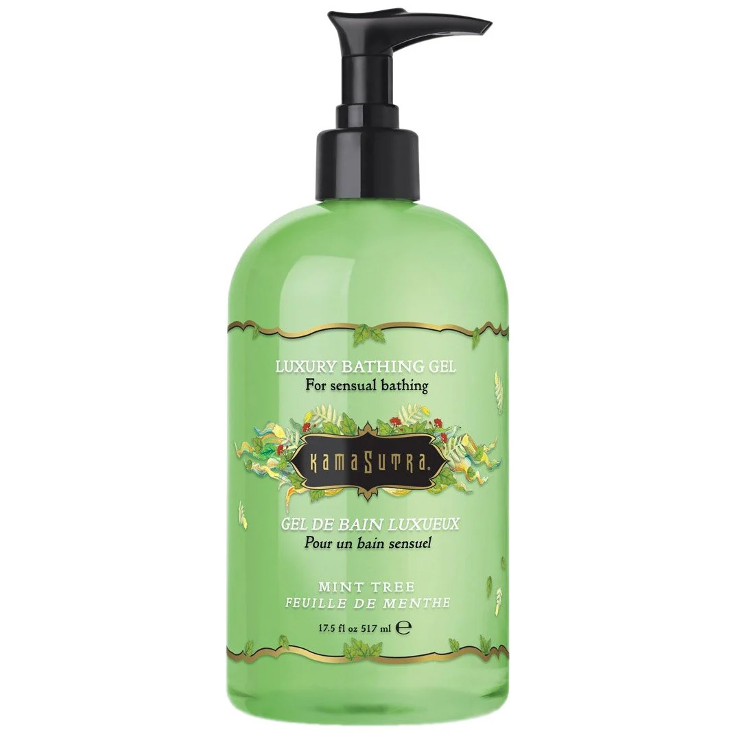 Kama Sutra Luxury Bathing Gel - Mint Tree - 500ml / 17.5oz