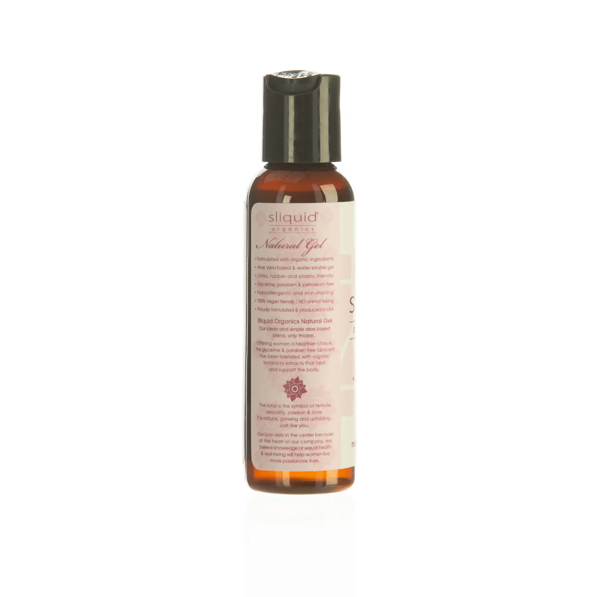 Sliquid® - Organics – Natural Gel Lubricant – 2.0 oz / 60 ml