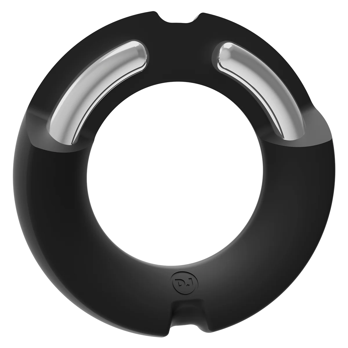 Doc Johnson KINK Silicone-Covered Metal Cock Ring - 45mm