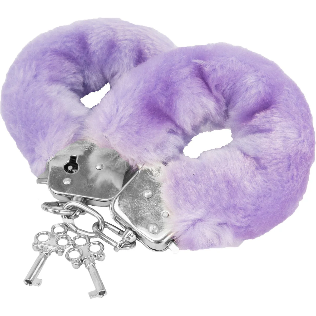 Tender Cuffs Furry Handcuffs - Lavender