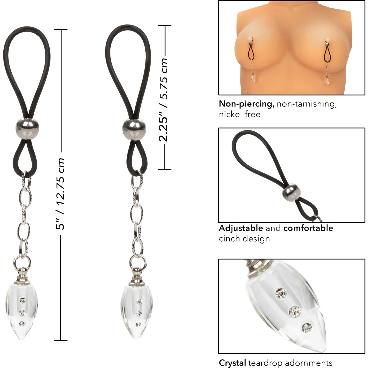 CalExotics Nipple Play - Non-Piercing Jewellery